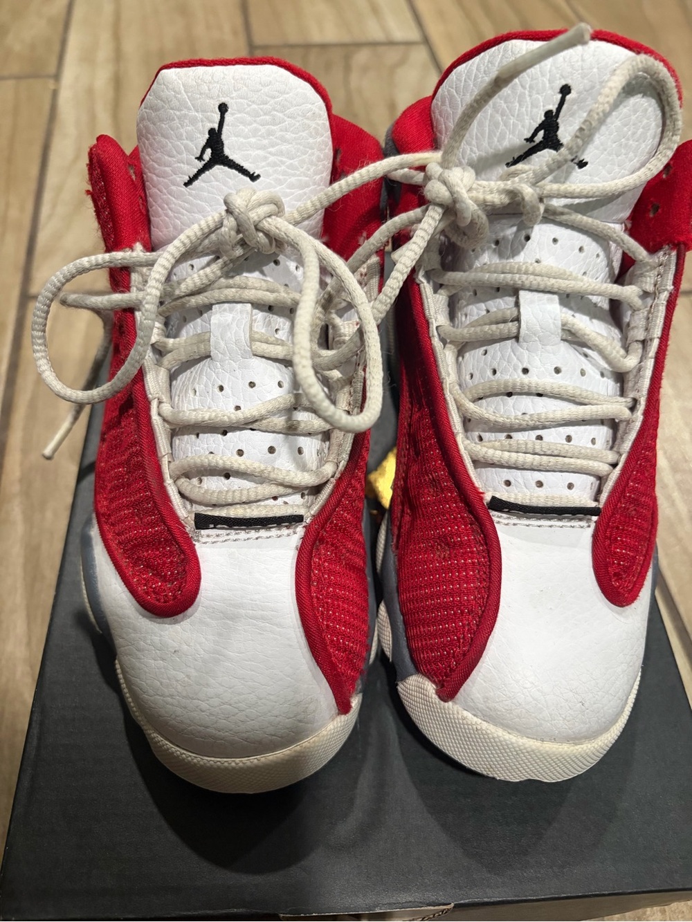 Jordan 13 Retro Gym Red/Black-Flint Gray-White sneakers in US 11C - Picture 13 of 14